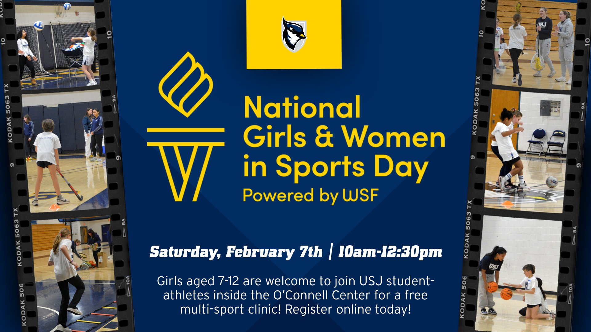 USJ Athletics to Host National Girls & Women in Sports Day Event on February 7