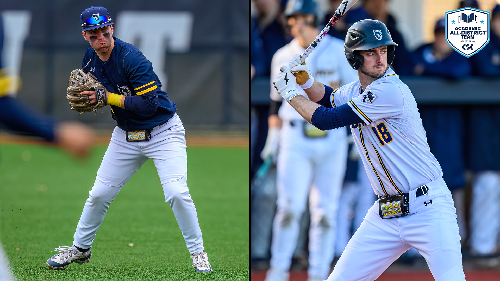 Carlstrom, Scalia Named to CSC Academic All-District Team