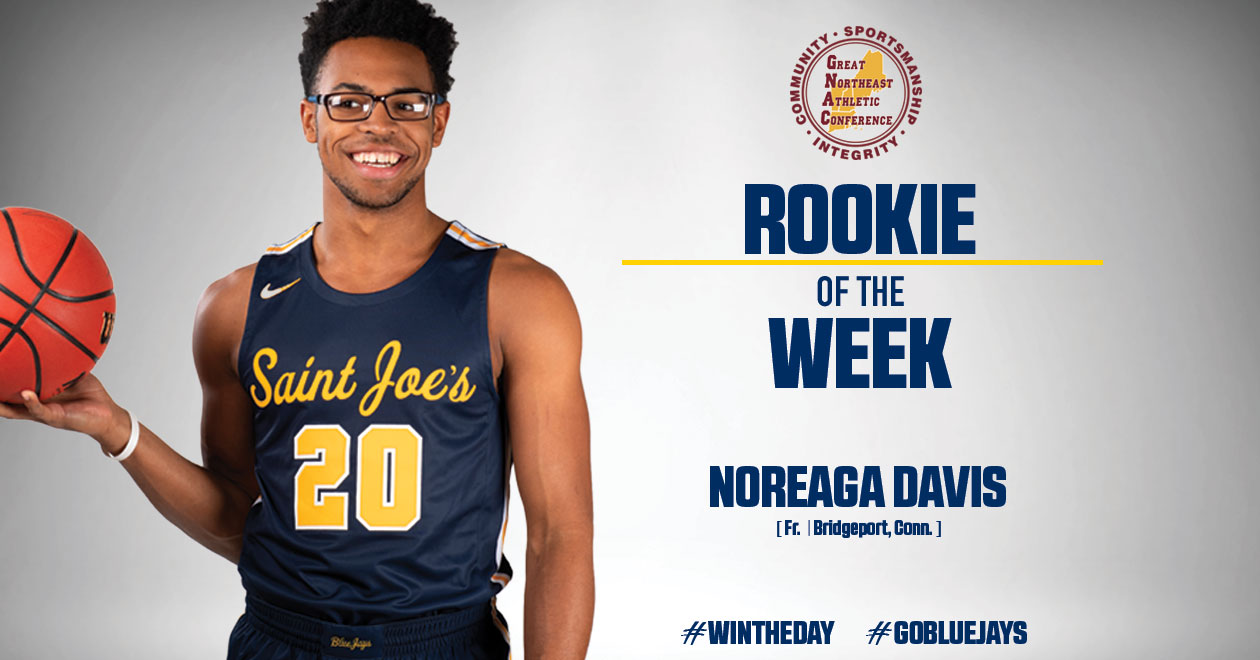 Davis Tabbed GNAC Men's Basketball Rookie of the Week