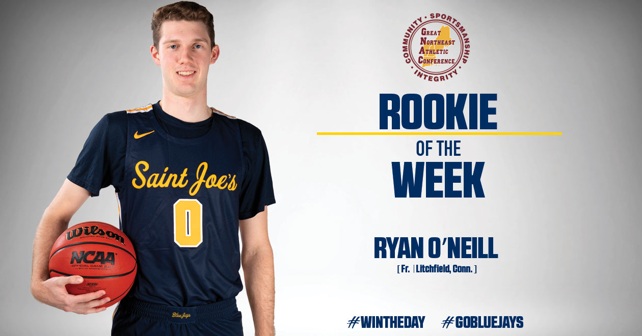 O'Neill Tabbed Week 1 GNAC Men's Basketball Rookie of the Week