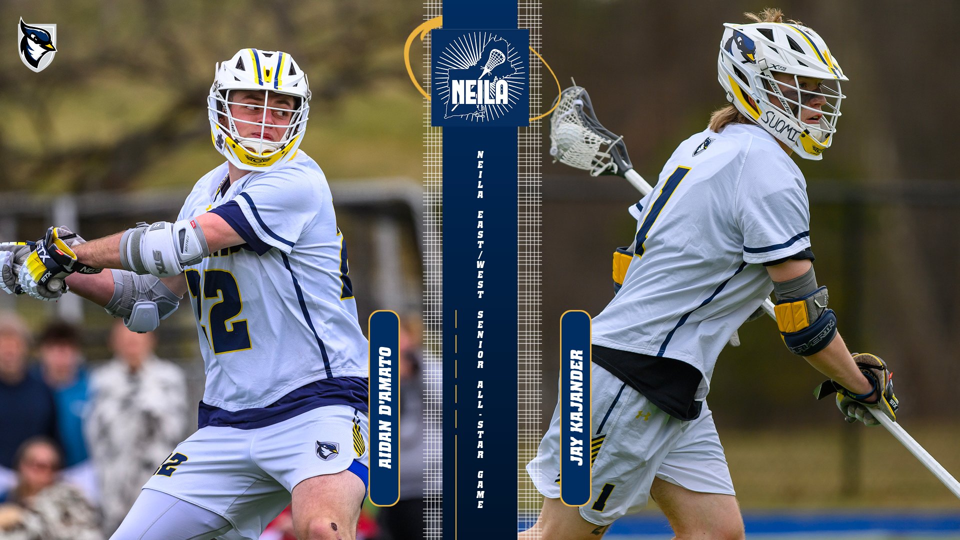 D'Amato and Kajander Selected to Play in NEILA East/West Senior All-Star Game