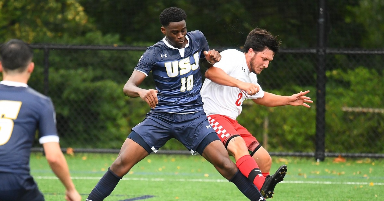 Anderson Nets Four, Men's Soccer Downs Dean Saturday, 4-1