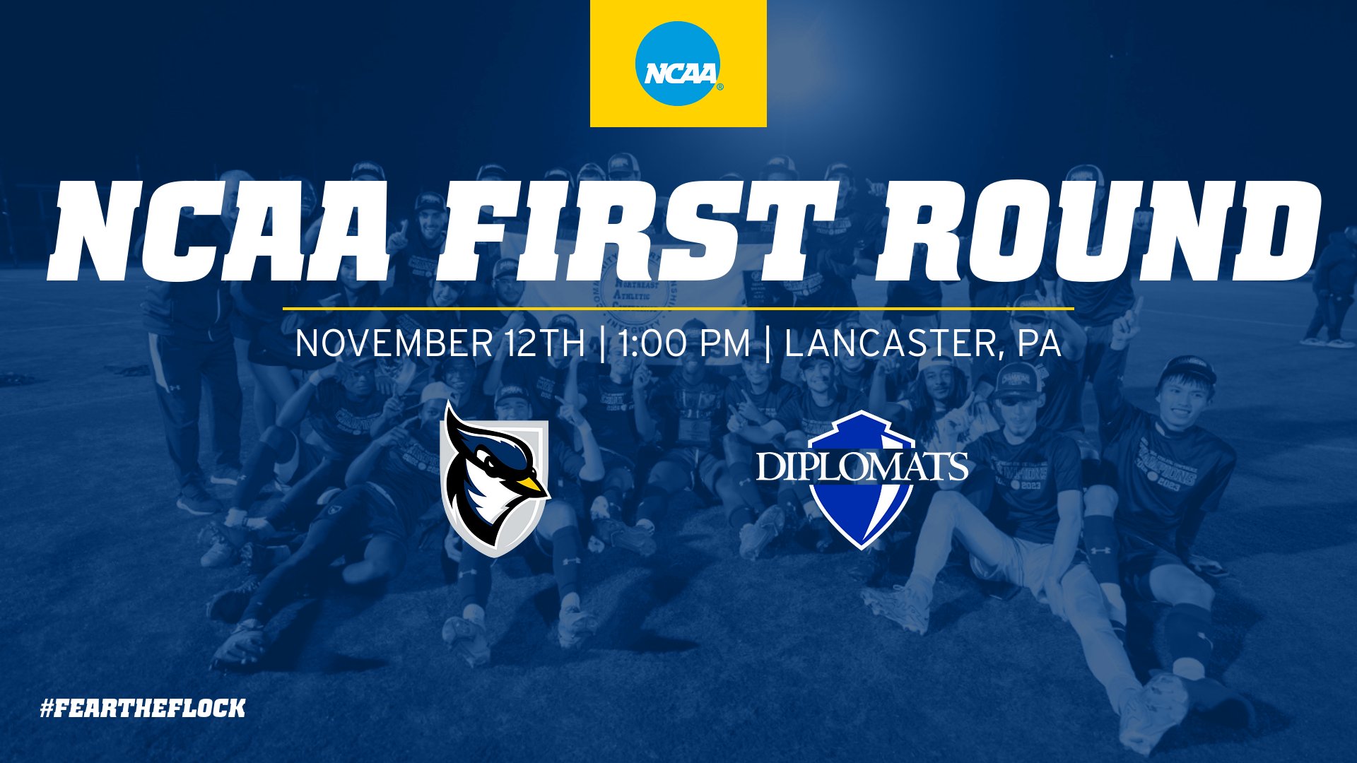 Men's Soccer Set to Battle Franklin & Marshall in NCAA Tournament First Round