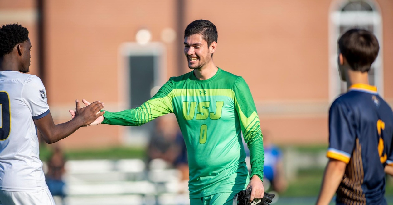 Men's Soccer Battles to Scoreless Draw at Emmanuel Wednesday