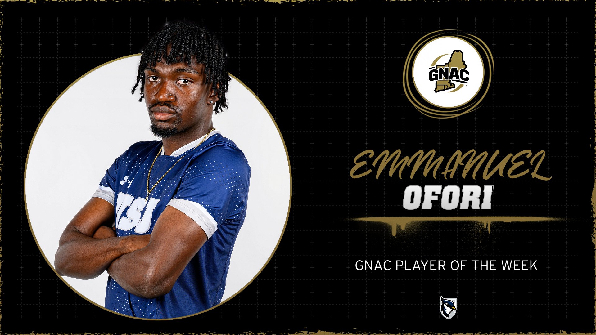 Ofori Named GNAC Men's Soccer Player of the Week