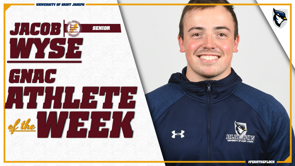 Wyse Named GNAC Men's Swimming & Diving Athlete of the Week