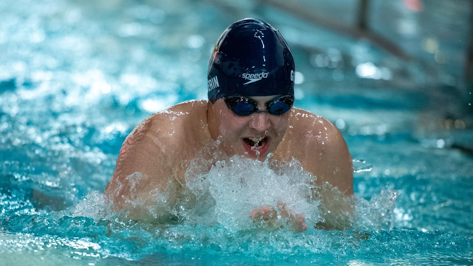 Men's Swimming & Diving Sweeps Double Dual-Meet against SJC and Albertus Magnus