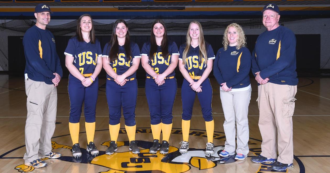Softball Swept on Senior Day