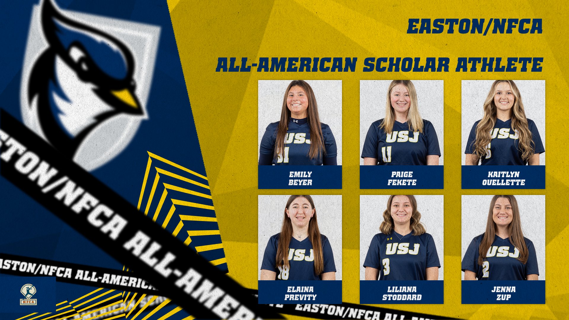 Six Blue Jays Named Easton/NFCA All-America Scholar Athletes