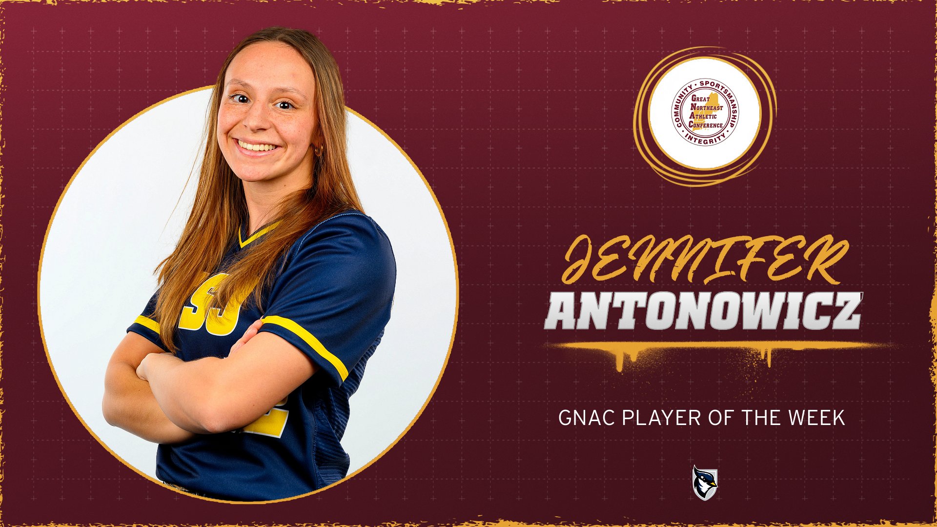 Antonowicz Named GNAC Softball Player of the Week