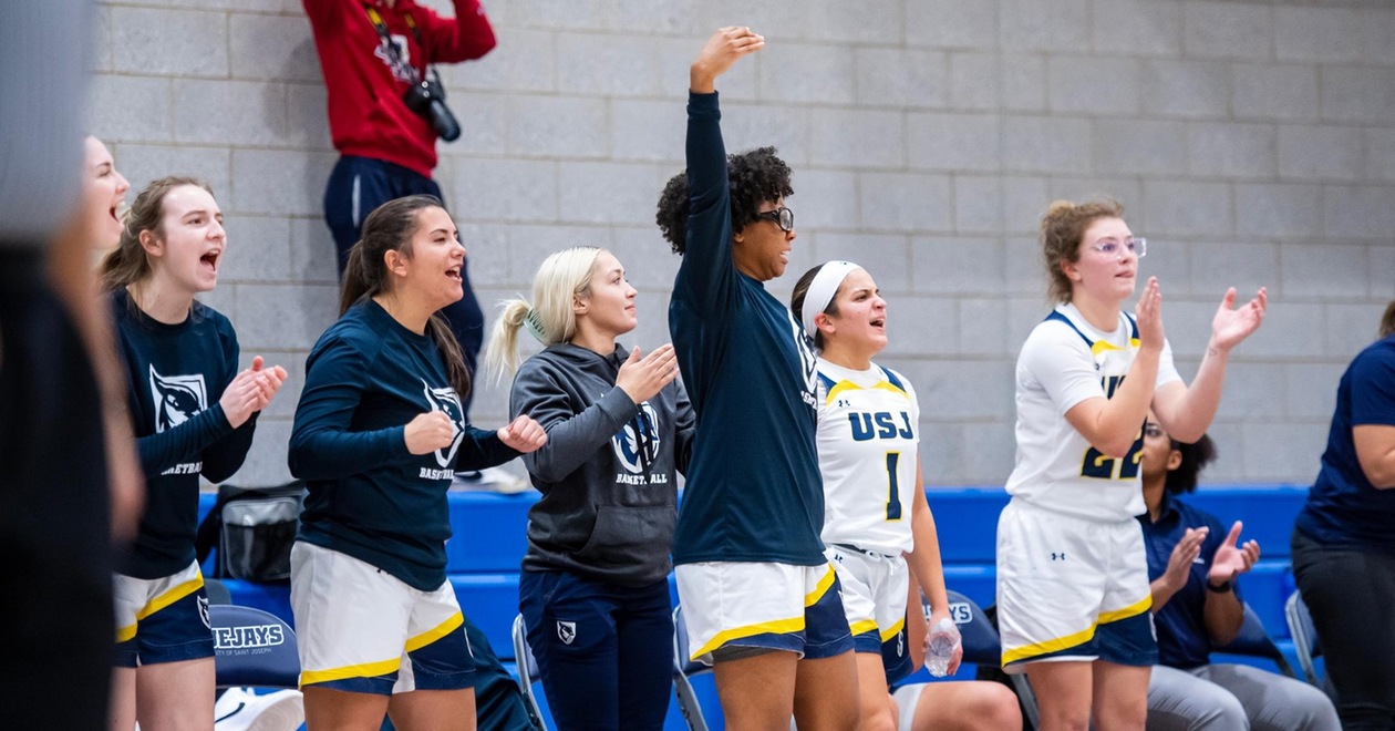 Blue Jays Take Down Anna Maria In GNAC Opener, 68-56