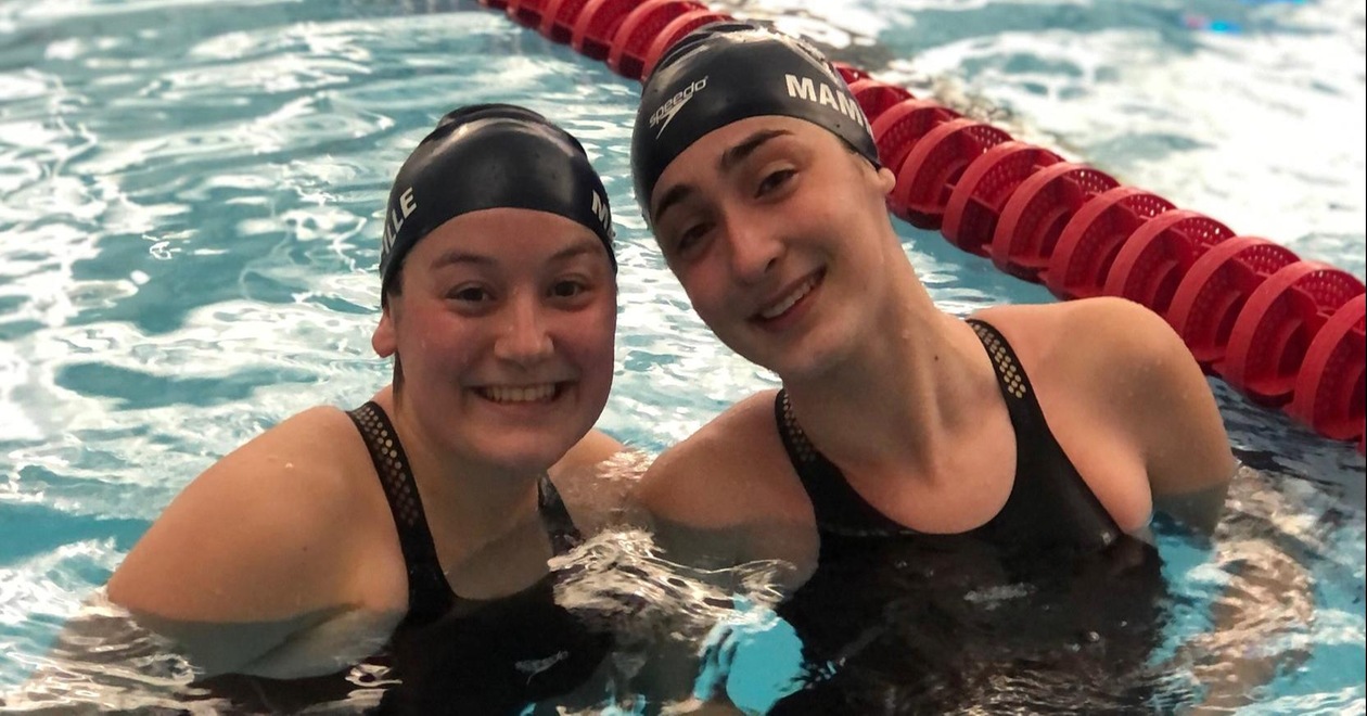 Women's Swim & Dive Eighth After Day One Of GNAC Title Meet