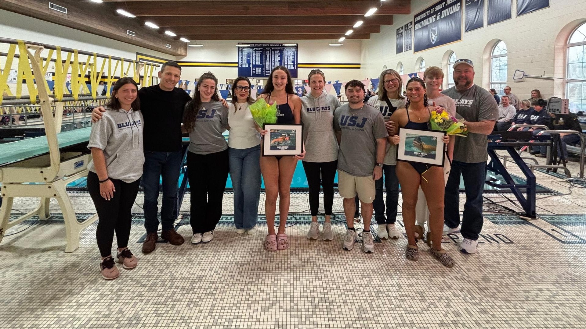 Women's Swimming & Diving Falls to Gordon During Senior Day Saturday