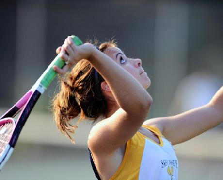 Tennis Team Beaten at Bay Path