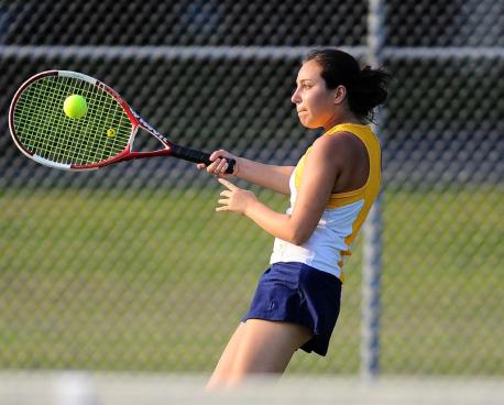 Tennis Gets First Win by Downing Mitchell, 9-0