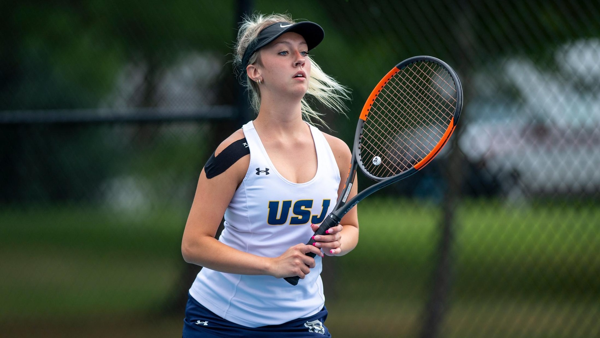 Women's Tennis Drops Close Contest to Lesley, 5-4