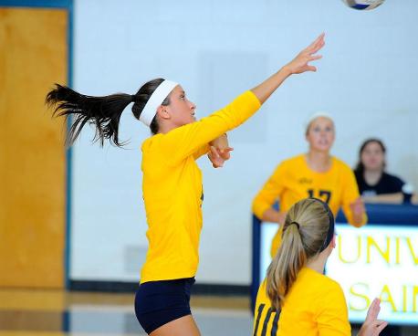 Volleyball Swept at Norwich