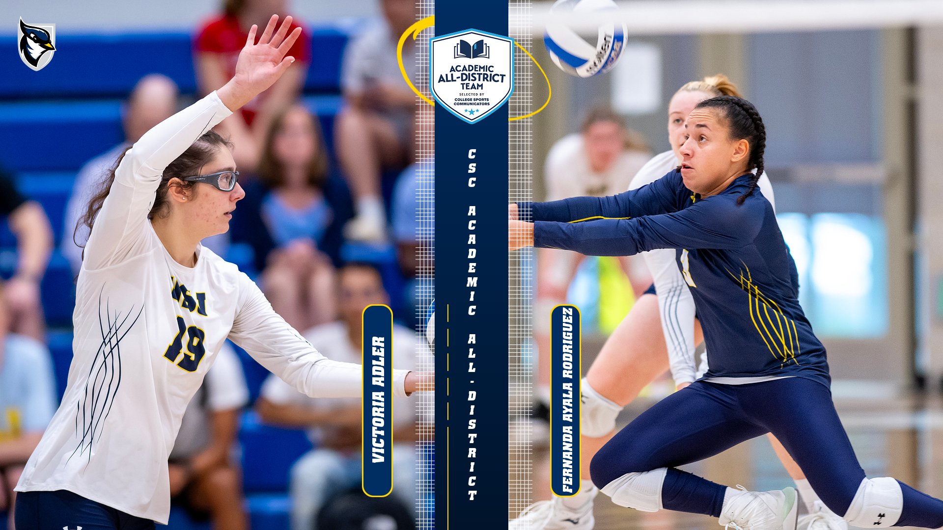 Adler, Ayala Rodriguez Named to CSC Academic All-District Team